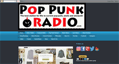 Desktop Screenshot of poppunkradio.com