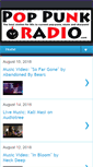 Mobile Screenshot of poppunkradio.com